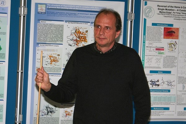 Prof. Stephan Grzesiek, Basel, stressed the enormous potential of NMR spectroscopy for the investigation of protein structure, dynamics, and folding in his lecture.