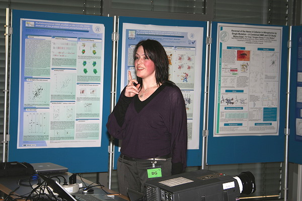 Nina Link, Essen, presented results from her PhD project.
