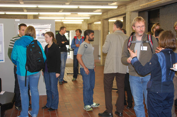 Numerous discussion groups formed instantaneously. 