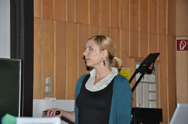Anne Spriestersbach, Qiagen GmbH, Hilden, presented new kits for cell-free expression of isotope-labeled membrane proteins.